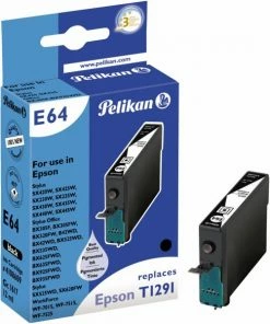 Druckerpatronen, Druckerzubehör Pelikan E64 Tintenpatrone Ersetzt Epson T12914011 Schwarz