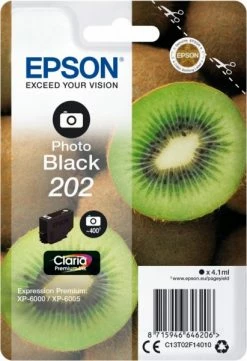 Druckerpatronen, Druckerzubehör Epson 202 Claria Premium Tintenpatrone Photo Black