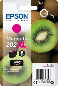 Druckerpatronen, Druckerzubehör Epson 202XL Claria Premium Tintenpatrone Magenta