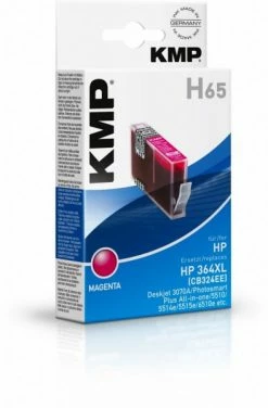 Druckerpatronen, Druckerzubehör KMP H65 (800 S.) Mit Chip Tintenpatrone Magenta