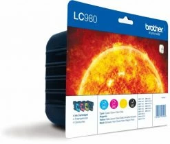Druckerpatronen, Druckerzubehör Brother LC-980 VALBPDR Tinte ValuePack 4-farbig