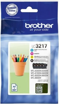 Druckerpatronen, Druckerzubehör Brother LC-3217 VALDR Tinten-Multipack 4-farbig