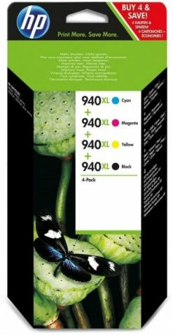 Druckerpatronen, Druckerzubehör HP Nr. 940 XL Tintenpatrone 4-farbig