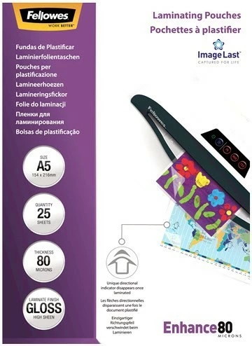 Druckerpatronen, Druckerzubehör Fellowes ImageLast Laminierfolien A5 (25St.) 1 Druckerpatronen, Druckerzubehör Fellowes ImageLast Laminierfolien A5 (25St.)