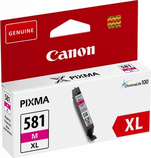 Druckerpatronen, Druckerzubehör Canon CLI-581XL M Tintenpatrone Magenta 2 Druckerpatronen, Druckerzubehör Canon CLI-581XL M Tintenpatrone Magenta – Bild 2