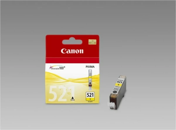 Druckerpatronen, Druckerzubehör Canon CLI-521 Y Tintenpatrone Gelb 1 Druckerpatronen, Druckerzubehör Canon CLI-521 Y Tintenpatrone Gelb