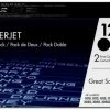 Druckerpatronen, Druckerzubehör HP Q 2612 AD Toner Doppelpack Schwarz