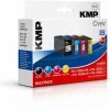 Druckerpatronen, Druckerzubehör KMP C99V (1x35ml, 3x12ml) Tinten-Multipack 4-farbig