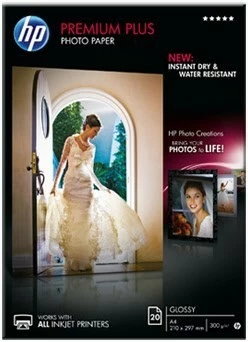 Druckerpatronen, Druckerzubehör HP Premium Plus Fotopapier 20 Blatt/A4 Glossy