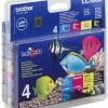 Druckerpatronen, Druckerzubehör Brother LC-1000 VALBPDR Tintenpatrone 4-farbig