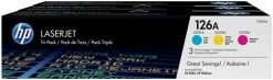 Druckerpatronen, Druckerzubehör HP Nr. 126 A Toner 3er-Pack 3 Farben
