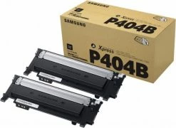 Druckerpatronen, Druckerzubehör Samsung CLT-P404B Twin Pack (jeweils 1.500 S.) Toner Schwarz