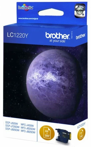 Druckerpatronen, Druckerzubehör Brother LC 1220 Y Tintenpatrone (300 S.) Gelb 1 Druckerpatronen, Druckerzubehör Brother LC 1220 Y Tintenpatrone (300 S.) Gelb
