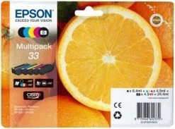 Druckerpatronen, Druckerzubehör Epson 33 Claria Premium Multipack 5-farbig