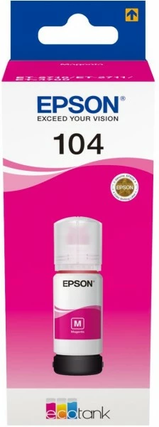 Druckerpatronen, Druckerzubehör Epson 104 EcoTank (65ml) Nachfülltinte Magenta