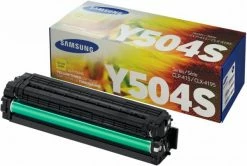 Druckerpatronen, Druckerzubehör Samsung CLT-Y 504 S Toner (1.800 S.) Gelb