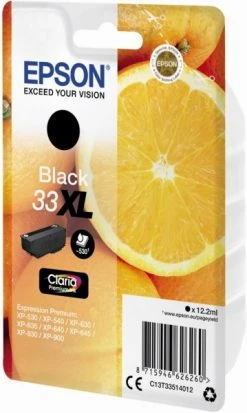 Druckerpatronen, Druckerzubehör Epson 33XL Claria Premium Tintenpatrone Schwarz -Günstiges Bürobedarf Geschäft 97de3dea 62c3 48c8 b941 9312e521767c 600x600
