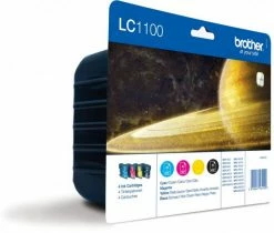 Druckerpatronen, Druckerzubehör Brother LC-1100 Tintenpatrone Value-Pack 4-farbig