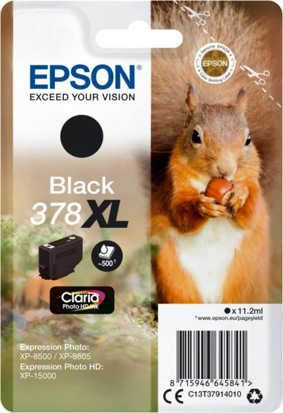 Druckerpatronen, Druckerzubehör Epson 378XL Claria Photo HD Tintenpatrone Schwarz 1 Druckerpatronen, Druckerzubehör Epson 378XL Claria Photo HD Tintenpatrone Schwarz