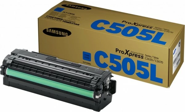 Druckerpatronen, Druckerzubehör Samsung CLT-C505L (3.500 S.) Toner Cyan 2 Druckerpatronen, Druckerzubehör Samsung CLT-C505L (3.500 S.) Toner Cyan – Bild 2
