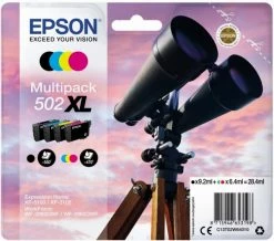 Druckerpatronen, Druckerzubehör Epson 502XL Tinten-Multipack (28,5ml) 4-farbig