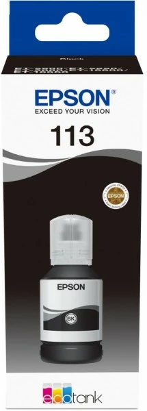Druckerpatronen, Druckerzubehör Epson 113 EcoTank (127ml) Nachfülltinte Schwarz