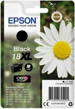 Druckerpatronen, Druckerzubehör Epson 18XL Claria Home Tintenpatrone Schwarz