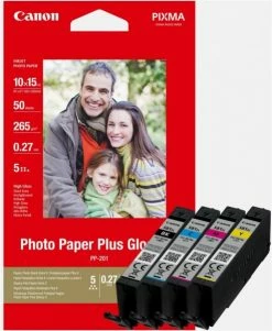 Druckerpatronen, Druckerzubehör Canon CLI-581XL C/M/Y/BK Photo Value Pack Blister 4-farbig