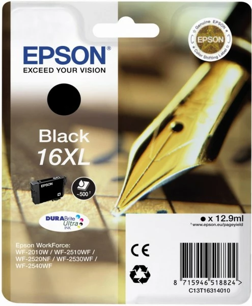 Druckerpatronen, Druckerzubehör Epson 16XL DURABrite Ultra Tintenpatrone Schwarz 2 Druckerpatronen, Druckerzubehör Epson 16XL DURABrite Ultra Tintenpatrone Schwarz – Bild 2