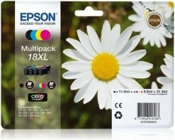 Druckerpatronen, Druckerzubehör Epson 18XL Claria Home Multipack 4-farbig