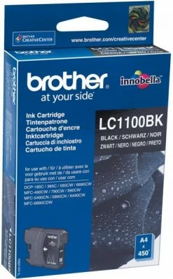 Druckerpatronen, Druckerzubehör Brother LC 1100 BK Tintenpatrone Schwarz