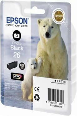 Druckerpatronen, Druckerzubehör Epson 26XL Claria Premium Tintenpatrone Photo Black 3 Druckerpatronen, Druckerzubehör Epson 26XL Claria Premium Tintenpatrone Photo Black -Günstiges Bürobedarf Geschäft ad06112b 4c4c e311 93f6 005056914c46 600x600 1