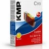 Druckerpatronen, Druckerzubehör KMP C93 (715 S.) Tintenpatrone Gelb