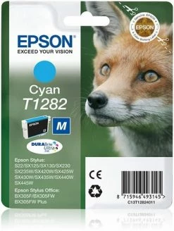 Druckerpatronen, Druckerzubehör Epson T 1282 Tinte DURABrite Ultra Cyan