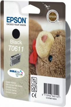 Druckerpatronen, Druckerzubehör Epson T 0611 Tintenpatrone Schwarz