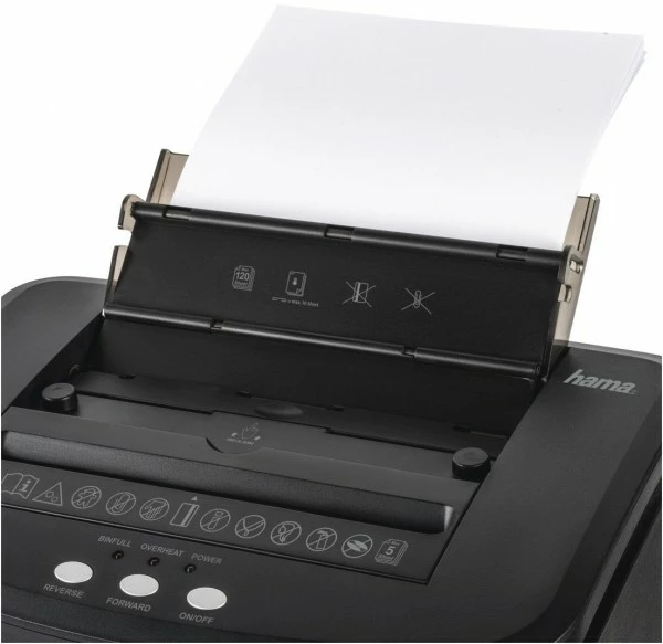 Bürogeräte Hama Premium AutoM120 Aktenvernichter 00050547 Schwarz 2 Bürogeräte Hama Premium AutoM120 Aktenvernichter 00050547 Schwarz – Bild 2