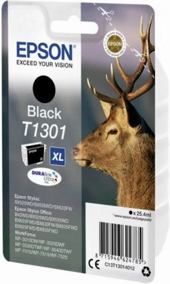 Druckerpatronen, Druckerzubehör Epson Singlepack T1301 DURABrite Ultra Tintenpatrone Schwarz -Günstiges Bürobedarf Geschäft bf4d4fc9 4f5e 40ad 8656 39649bcd67da 600x600