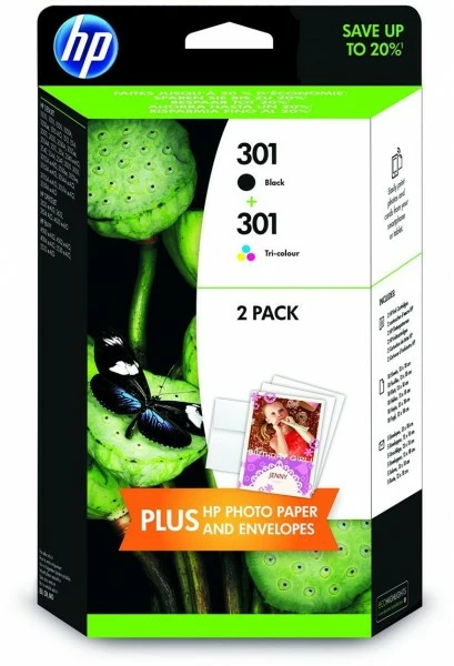 Druckerpatronen, Druckerzubehör HP Nr. 301 Tinte Combo Content Pack 4-farbig 1 Druckerpatronen, Druckerzubehör HP Nr. 301 Tinte Combo Content Pack 4-farbig