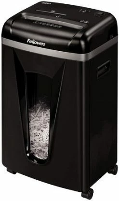 Bürogeräte Fellowes Microshred 450M Aktenvernichter Schwarz/silber