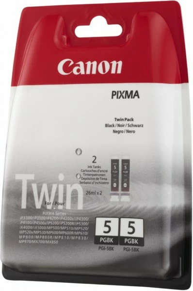 Druckerpatronen, Druckerzubehör Canon PGI 5 Tintenpatrone TwinPack Schwarz 2 Druckerpatronen, Druckerzubehör Canon PGI 5 Tintenpatrone TwinPack Schwarz – Bild 2