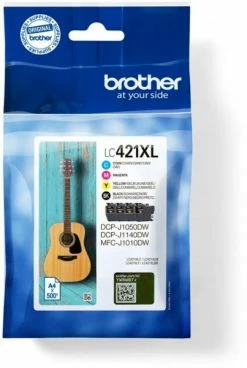 Druckerpatronen, Druckerzubehör Brother LC-421XLVAL Tinten-Multipack 4-farbig