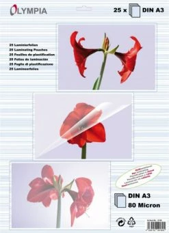 Druckerpatronen, Druckerzubehör Olympia Laminierfolien A3 80 Mic (25 St.)