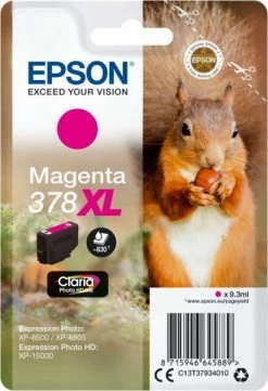 Druckerpatronen, Druckerzubehör Epson 378XL Claria Photo HD Tintenpatrone Magenta