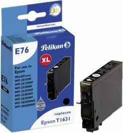 Druckerpatronen, Druckerzubehör Pelikan E76 Tintenpatrone Ersetzt Epson T16314010 Schwarz