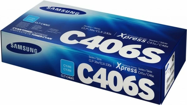 Druckerpatronen, Druckerzubehör Samsung CLT-C406S Toner Cyan 1 Druckerpatronen, Druckerzubehör Samsung CLT-C406S Toner Cyan