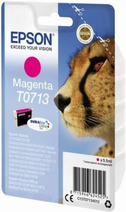 Druckerpatronen, Druckerzubehör Epson Singlepack T0713 DURABrite Ultra Tintenpatrone Magenta -Günstiges Bürobedarf Geschäft cf83e7e4 e120 416c 8dcc c093f06c667e 600x600