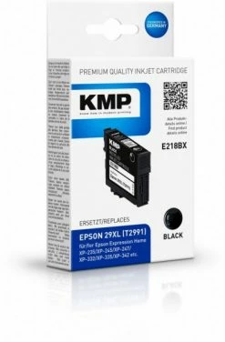 Druckerpatronen, Druckerzubehör KMP E218BX (470 S.) Tintenpatrone Ersetzt 29XL (T2991) Schwarz