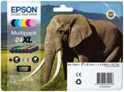 Druckerpatronen, Druckerzubehör Epson 24XL Claria Photo HD Multipack 6-farbig
