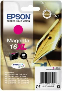 Druckerpatronen, Druckerzubehör Epson 16XL DURABrite Ultra Tintenpatrone Magenta