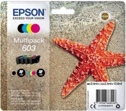 Druckerpatronen, Druckerzubehör Epson 603 Multipack (10,6ml) 4-farbig